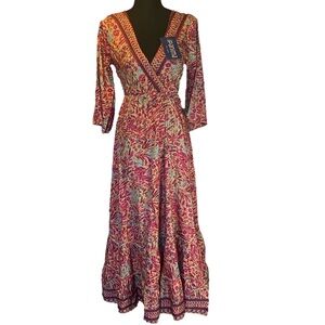 iPanima Women’s Boho Maxi Dress S/M. NWT